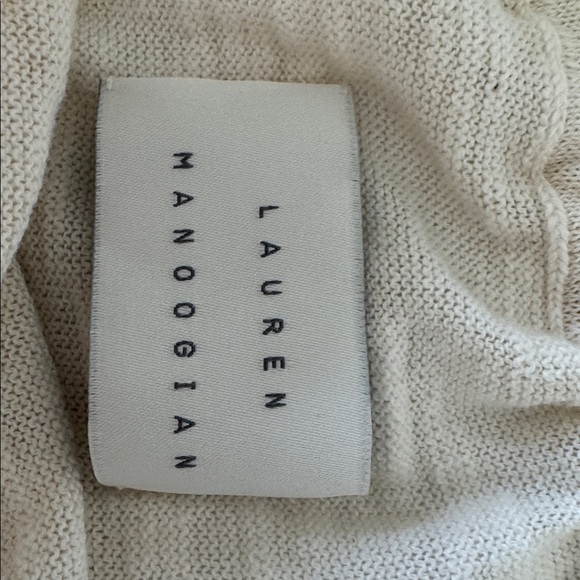 Lauren Manoogian Cream Pants - Picture 5 of 7